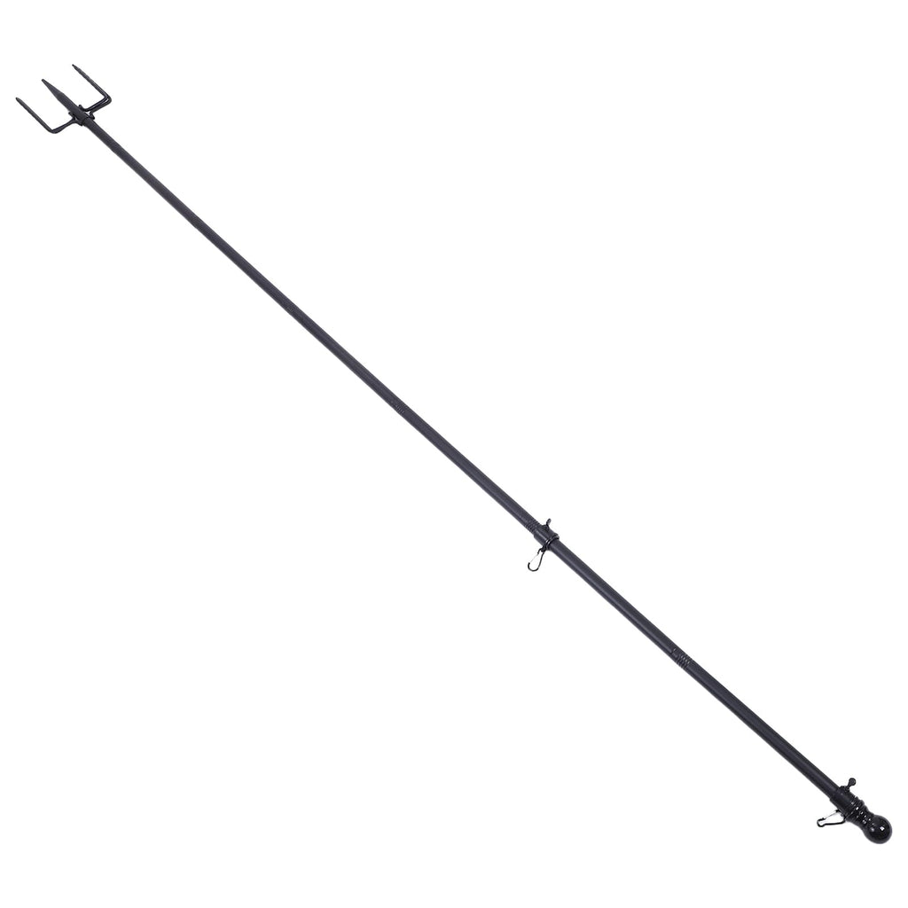 Stainless Steel In Ground Flag Pole with 5 Prongs Base H5487