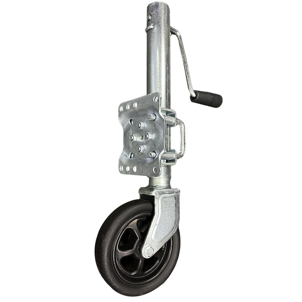 1,500 lbs. Zinc Coated Trailer Jack with 8" Caster X65733