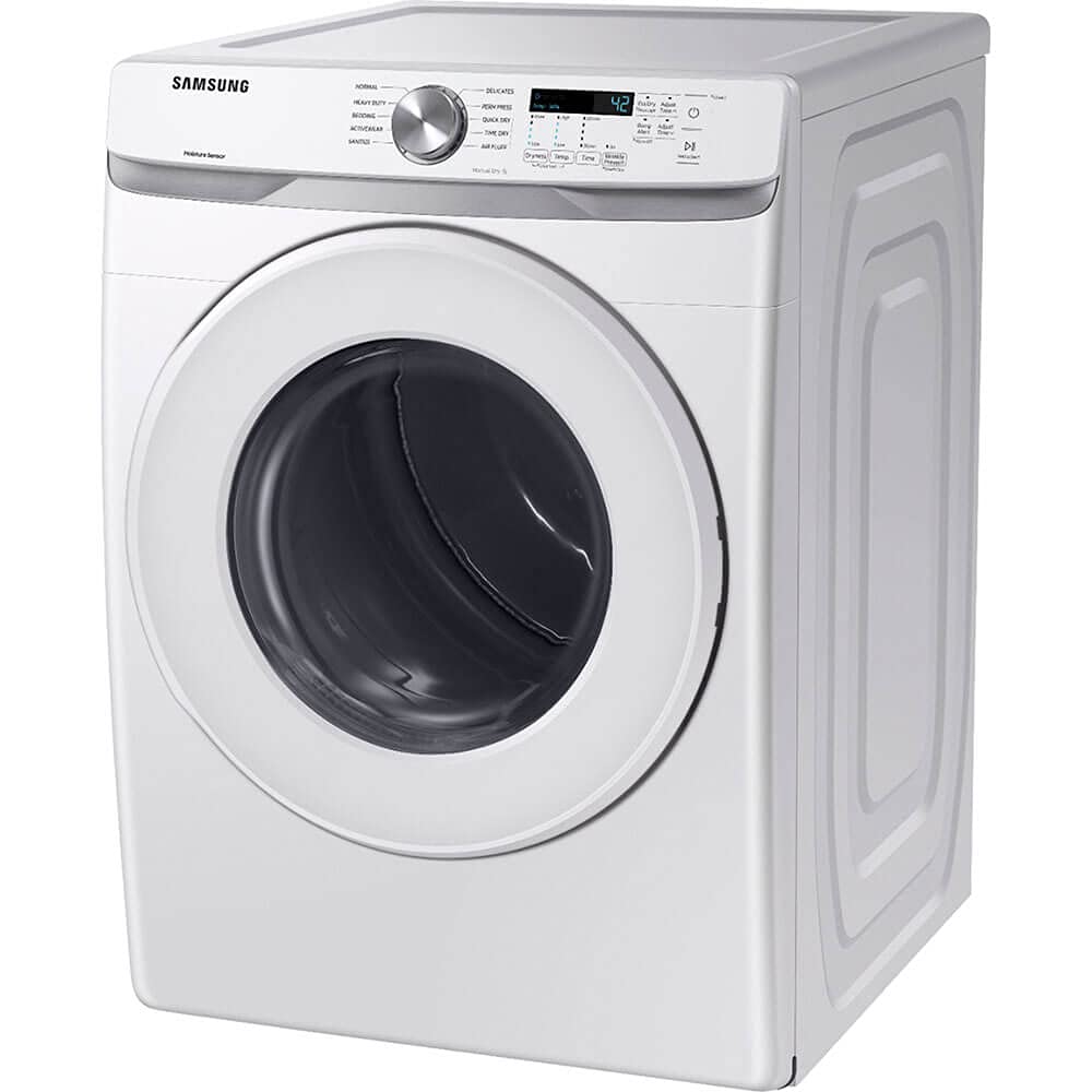 7.5 cu. ft. Front Load Gas Dryer with Sensor Dry, White E77716