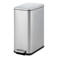 50L Slim Stainless Steel Step Trash Can with Soft-Close Lid J331