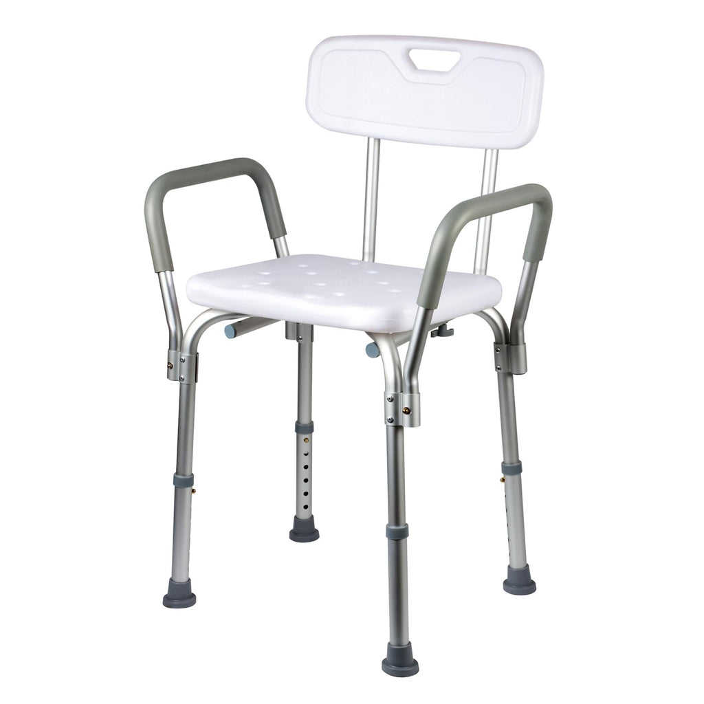 Heavy Duty Shower Chair with Back and Arms Q365641