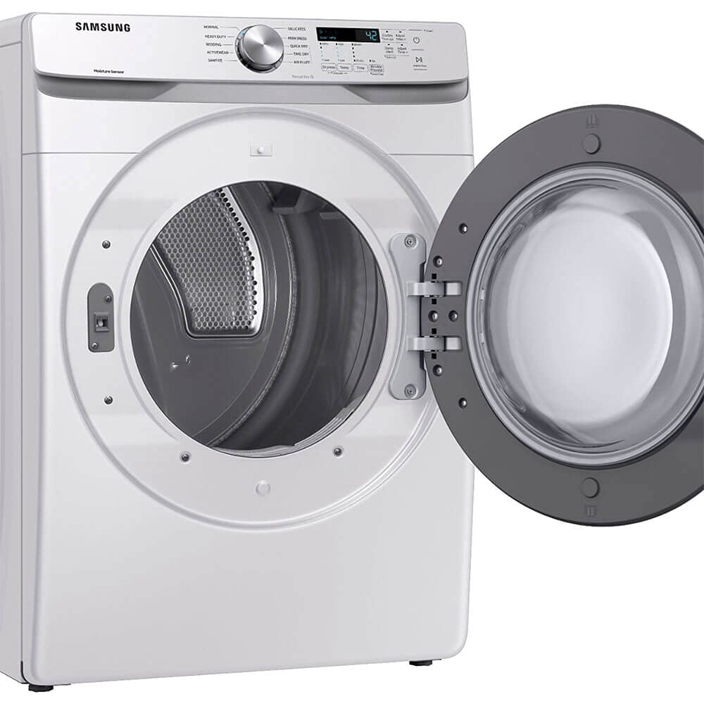 7.5 cu. ft. Front Load Gas Dryer with Sensor Dry, White E77716