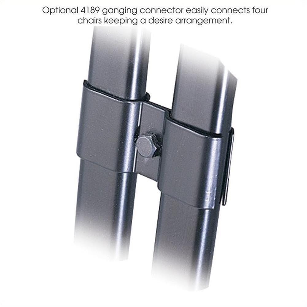 Charcoal Stack Chairs Pack of 4 K89964