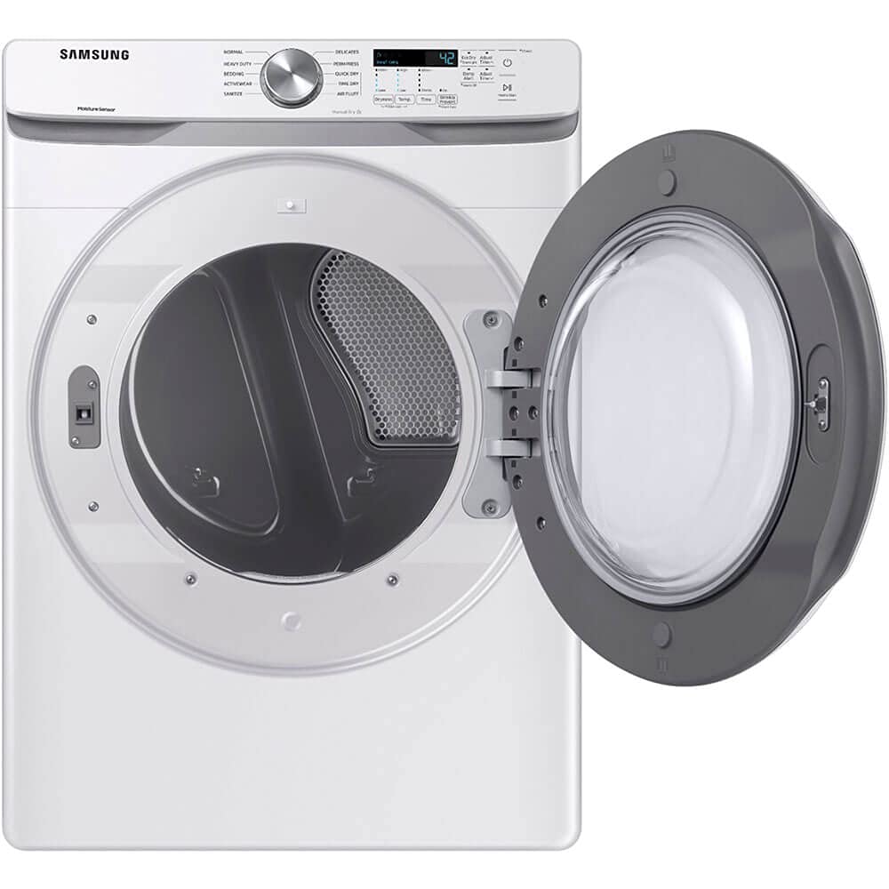 7.5 cu. ft. Front Load Gas Dryer with Sensor Dry, White E77716