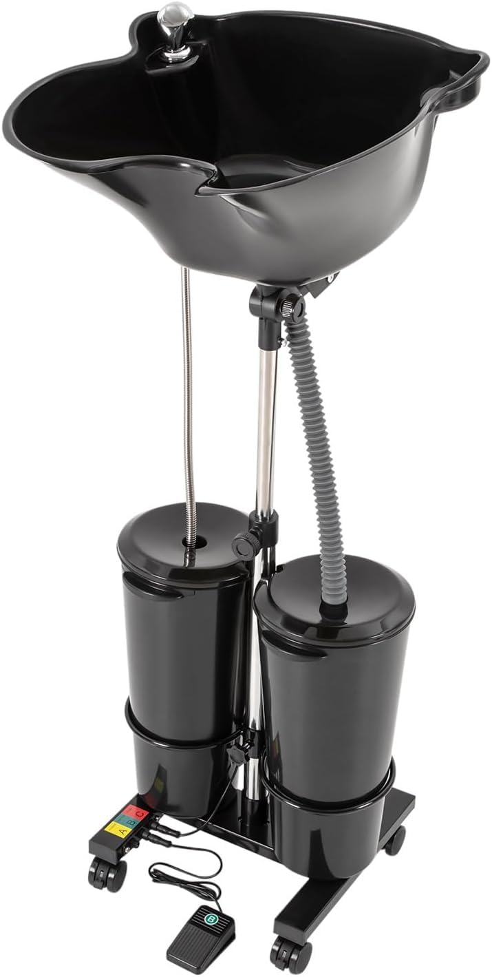 Portable Salon Shampoo Bowl with Electric Pump O17380
