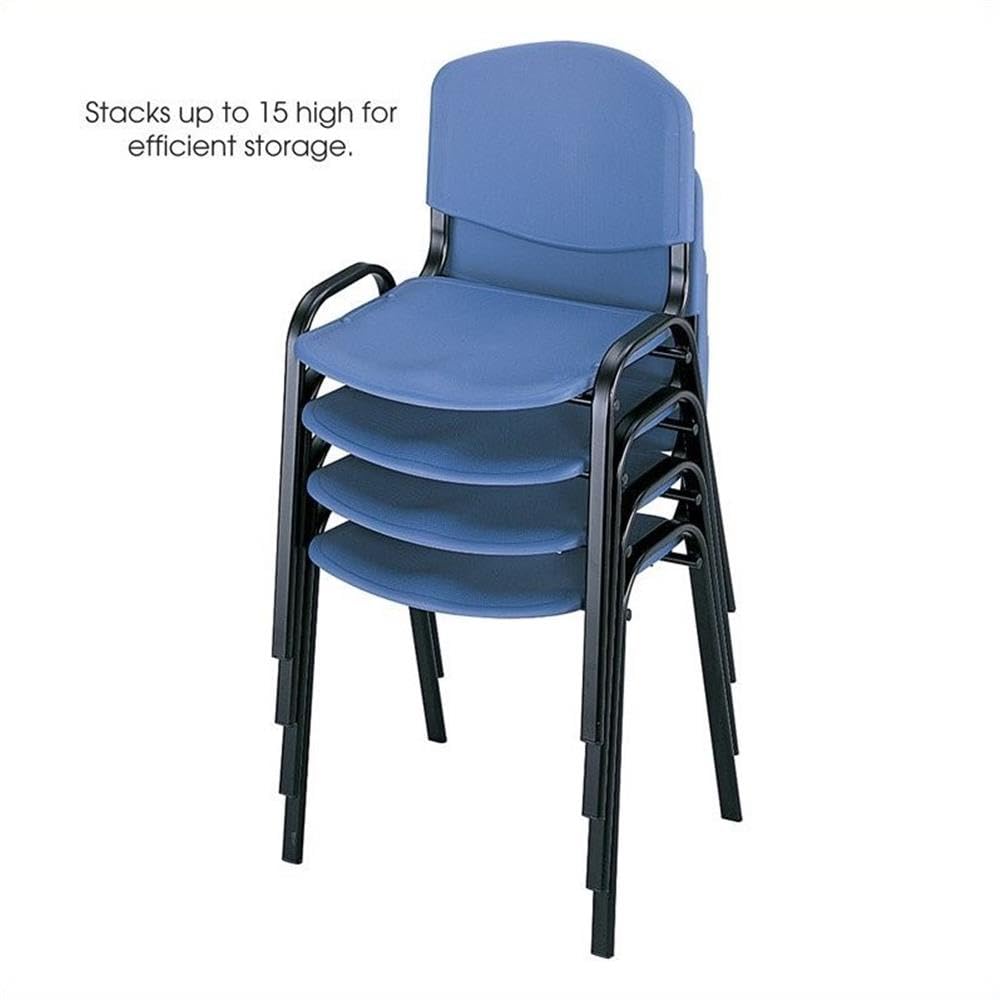 Charcoal Stack Chairs Pack of 4 K89964