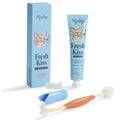 Dog Tooth Brushing Kit with 360° Toothbrush & Silicone Finger Brush Z522