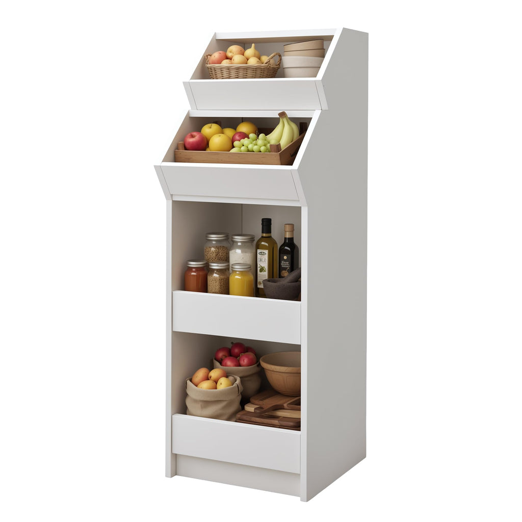 4-Tier Wooden Potato and Onion Storage Bin R50800