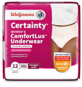 Women's Maximum Absorbency Underwear, XXL, 12 Count I85158