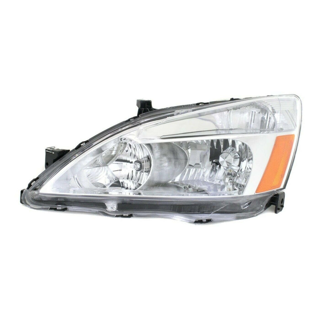 Headlight Set Left Right Clear Lens B8408