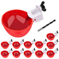 12 Packs Large Automatic Chicken Water Cups Y8992