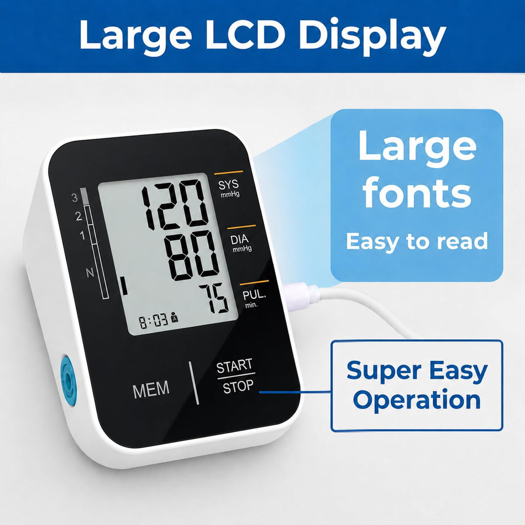Accurate Upper Arm Blood Pressure Monitor Y288637