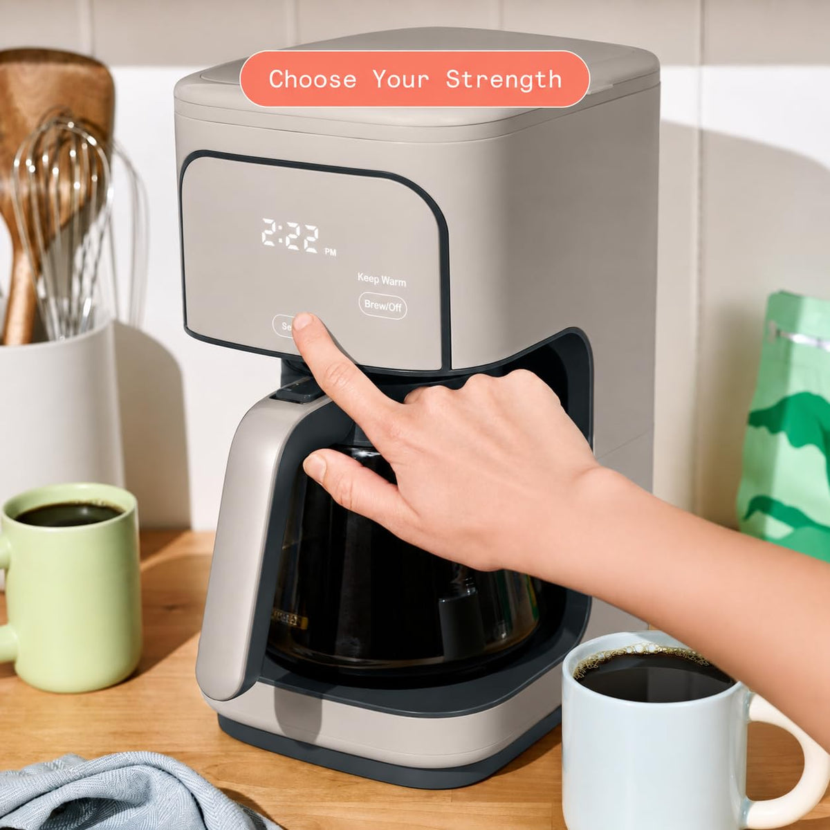 12 Cup Programmable Coffee Maker U30122
