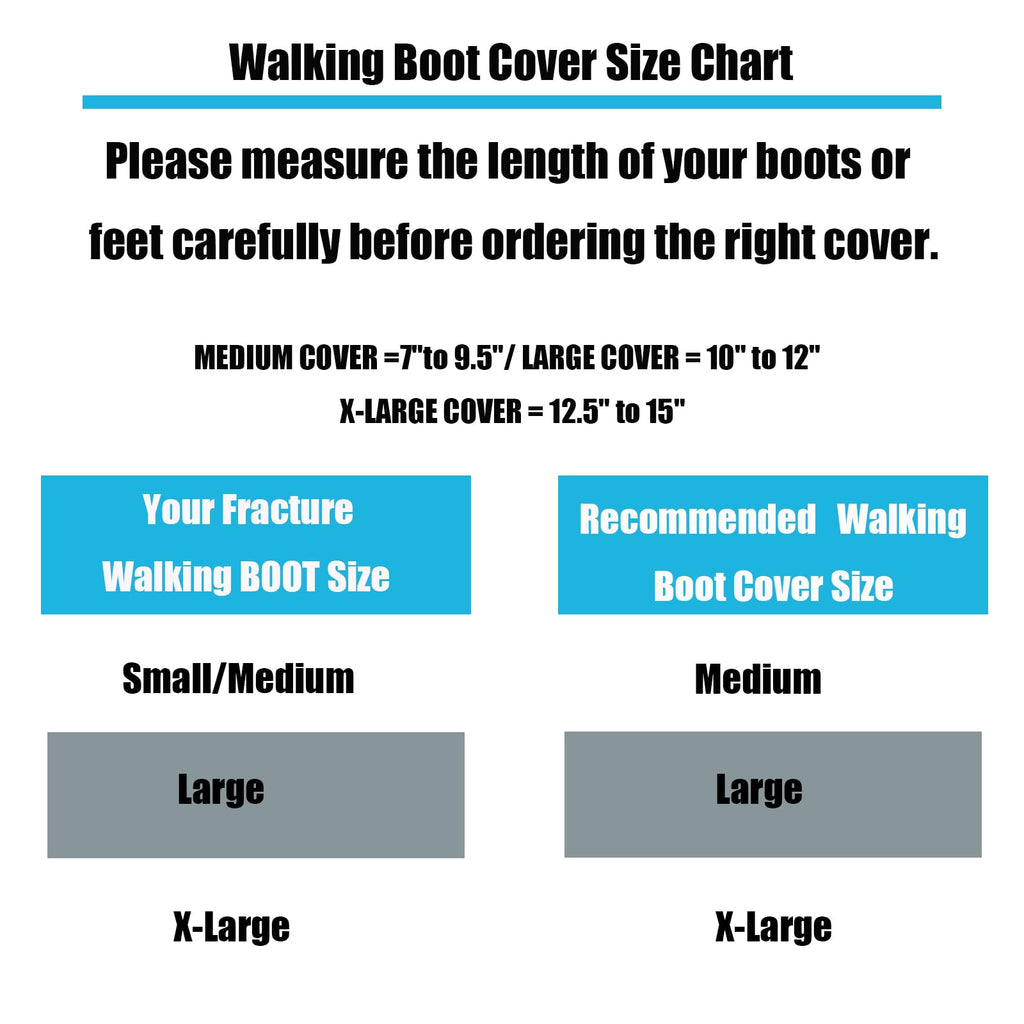 Medium Waterproof Anti-slip Washable Walking Boot Covers H563