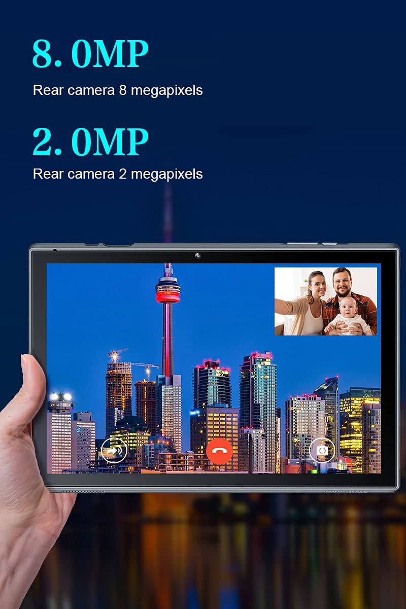 10 inch Android Tablet 8GB RAM 32GB ROM Gray I43377