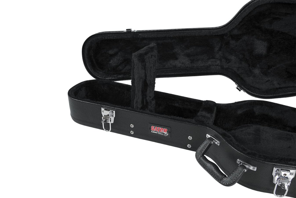 Hard-Shell Wood Case for Single-Cutaway Electric Guitars M710