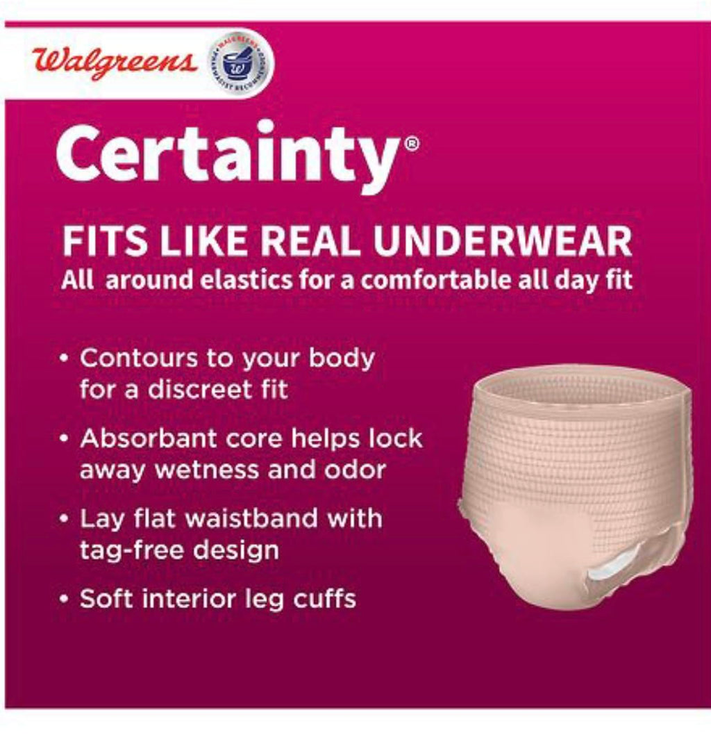 Women's Maximum Absorbency Underwear, XXL, 12 Count I85158