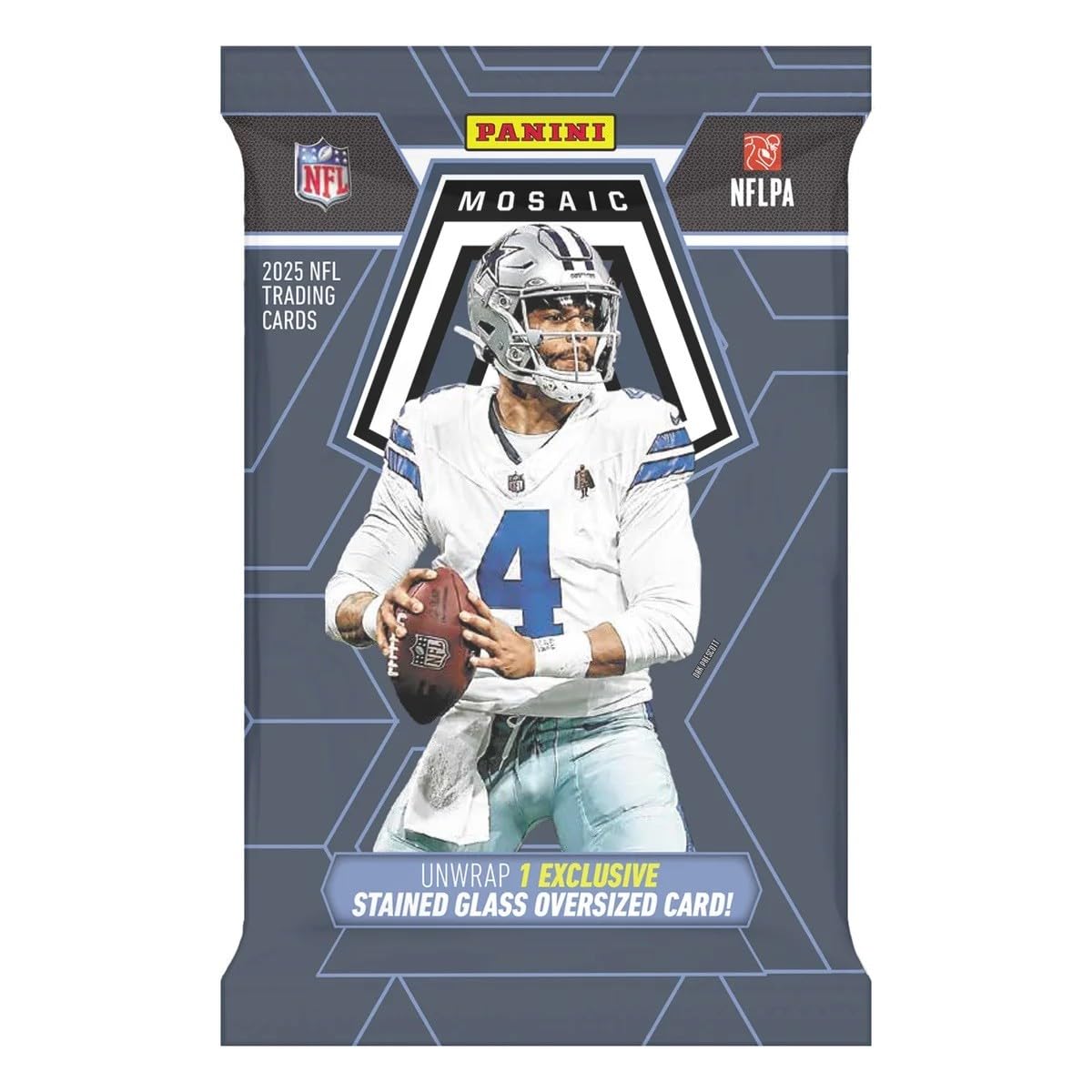 2025 Mosaic Football Trading Card Box Oversized Card M2876
