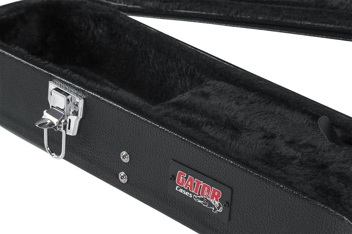 Hard-Shell Wood Case for Single-Cutaway Electric Guitars M710