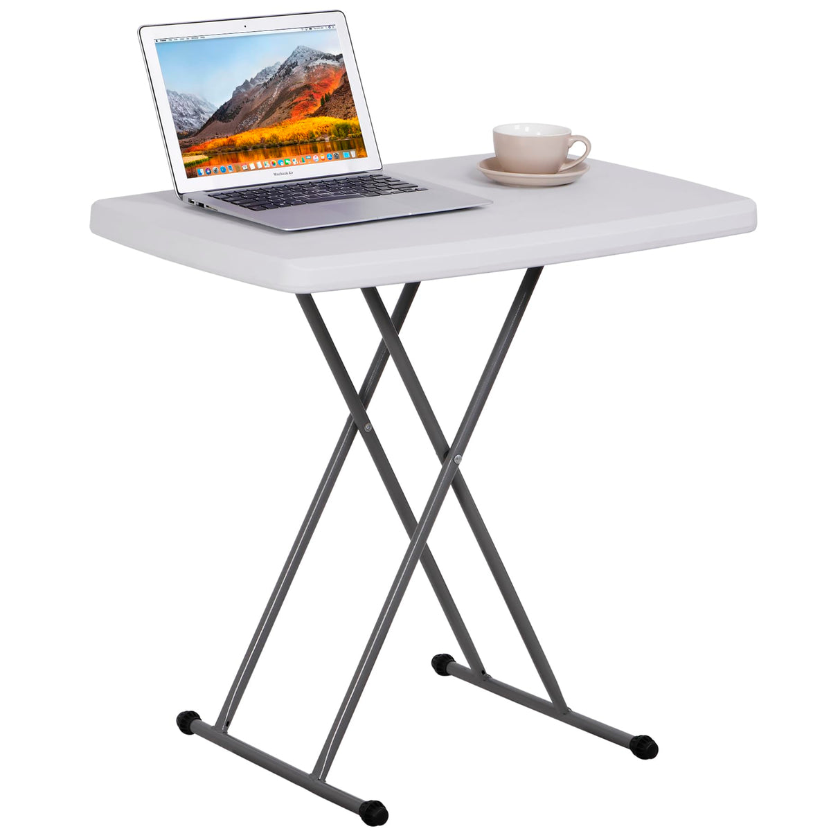 3 ft Adjustable Folding Plastic Table Y751152