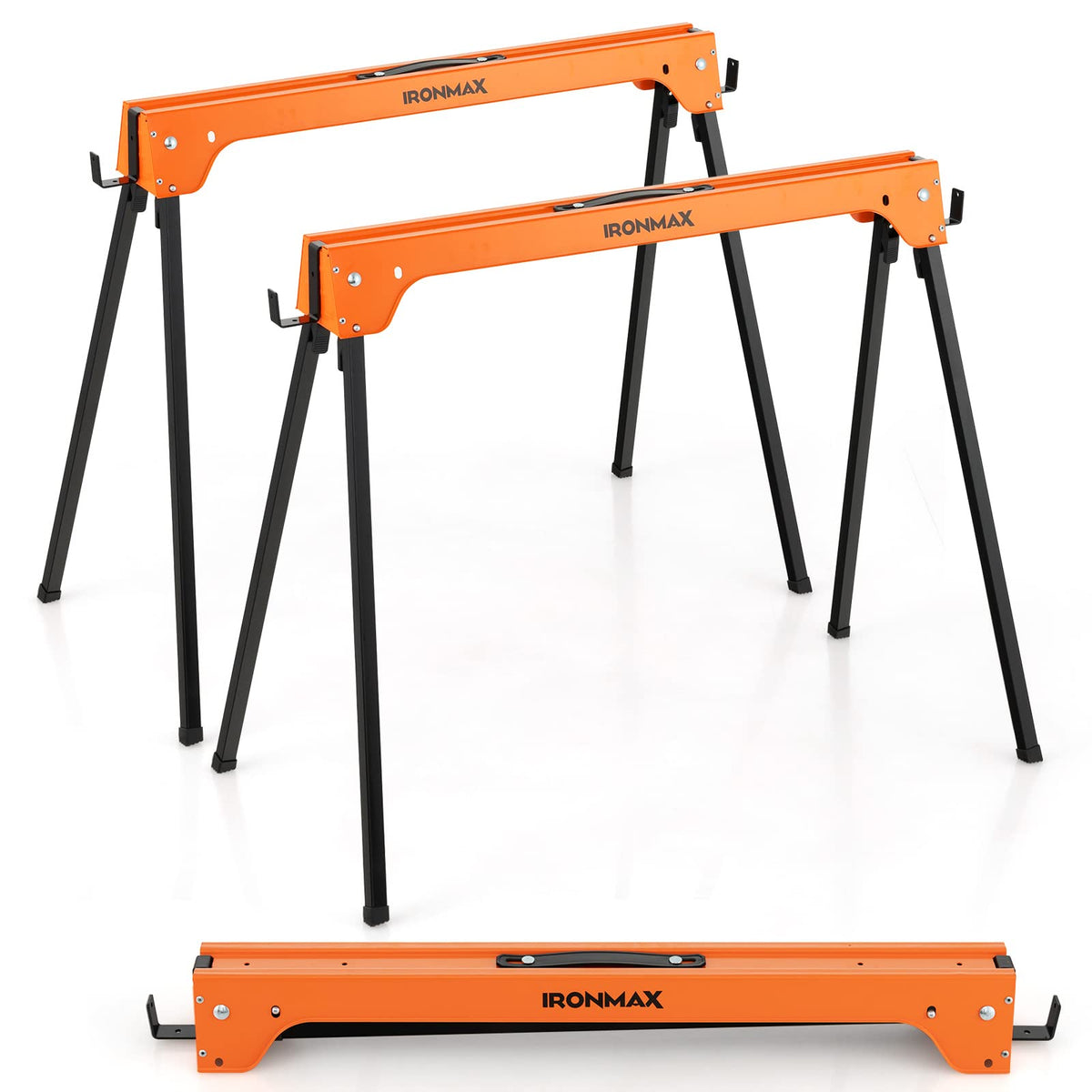 2 Pack Portable Foldable Saw Horses B50112
