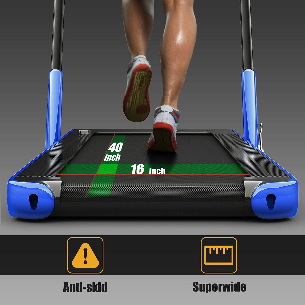 2 in 1 Folding Treadmill Z782671