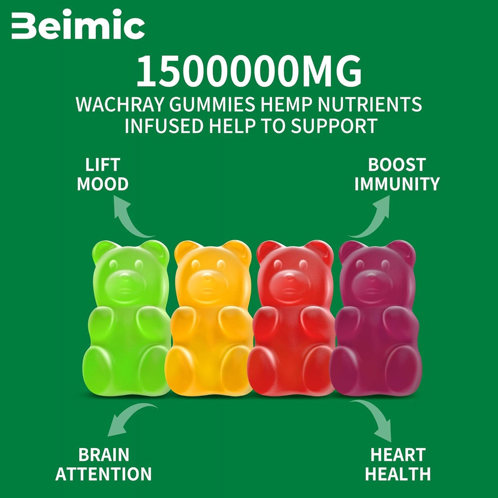 Fruit Hemp Gummies 60 Gummies Pack of 2 C6349