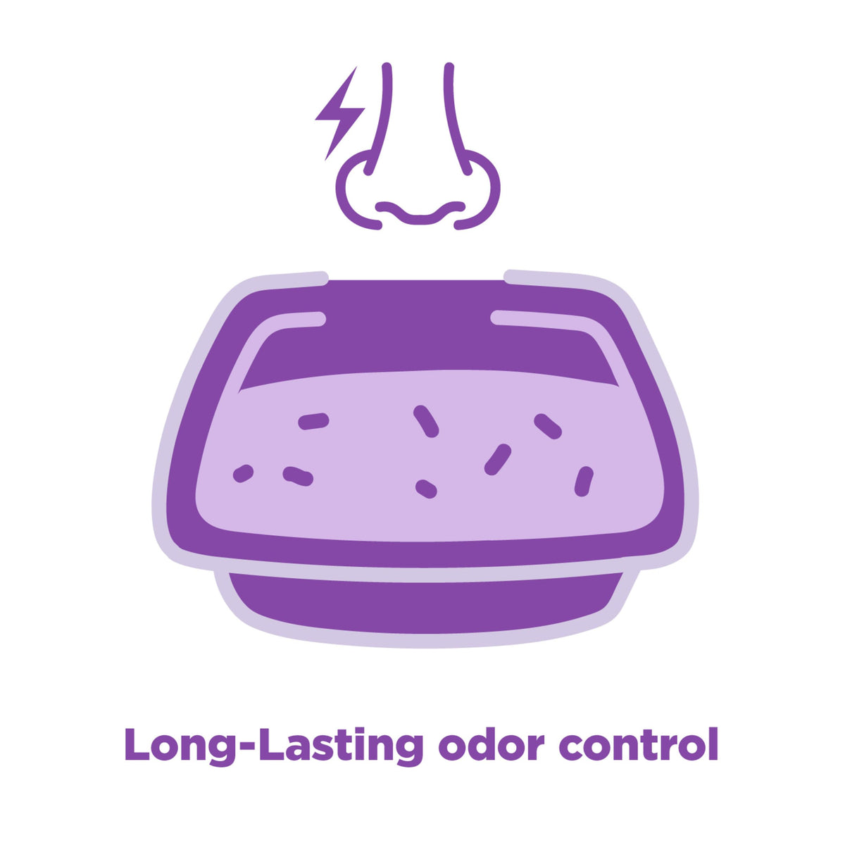 Lavender Clumping Cat Litter with Essential Oils 18lb G9388