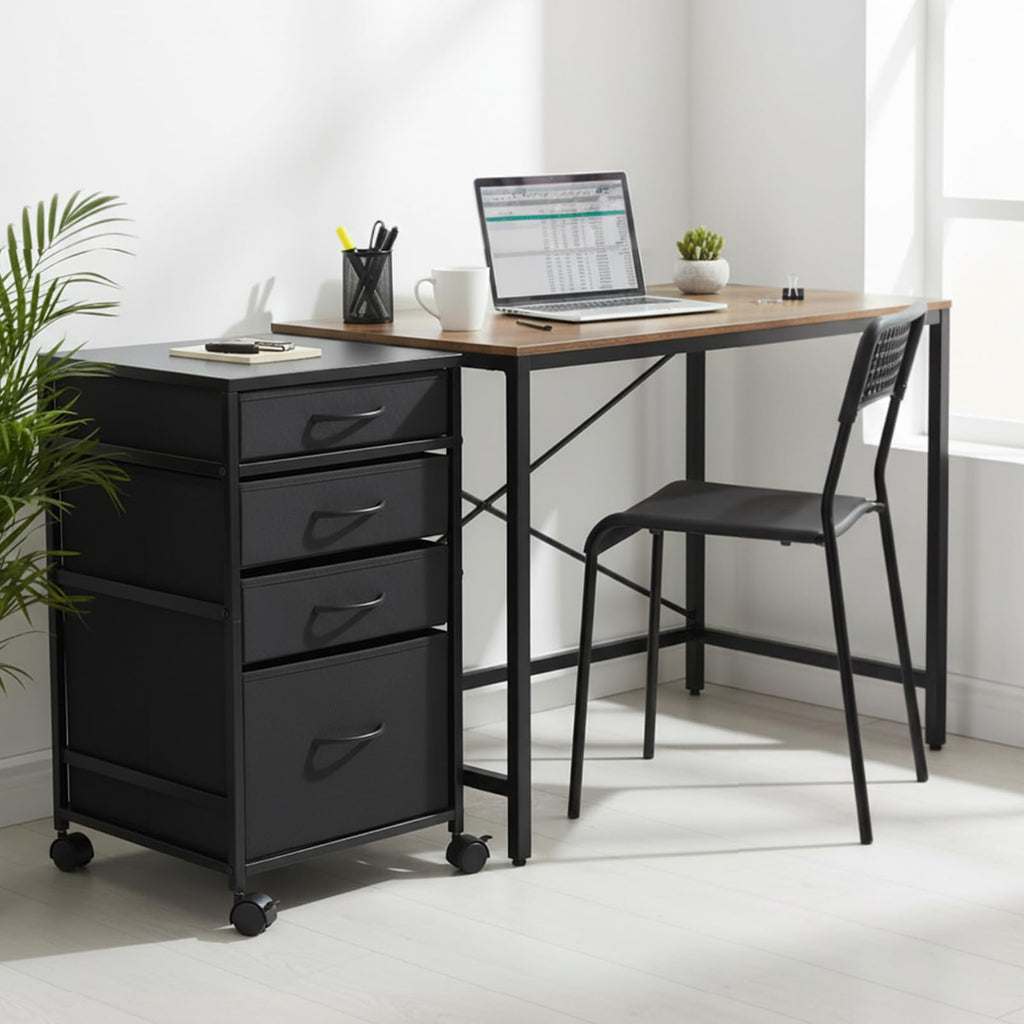 4 Drawer Rolling File Cabinet with Wheels B247485