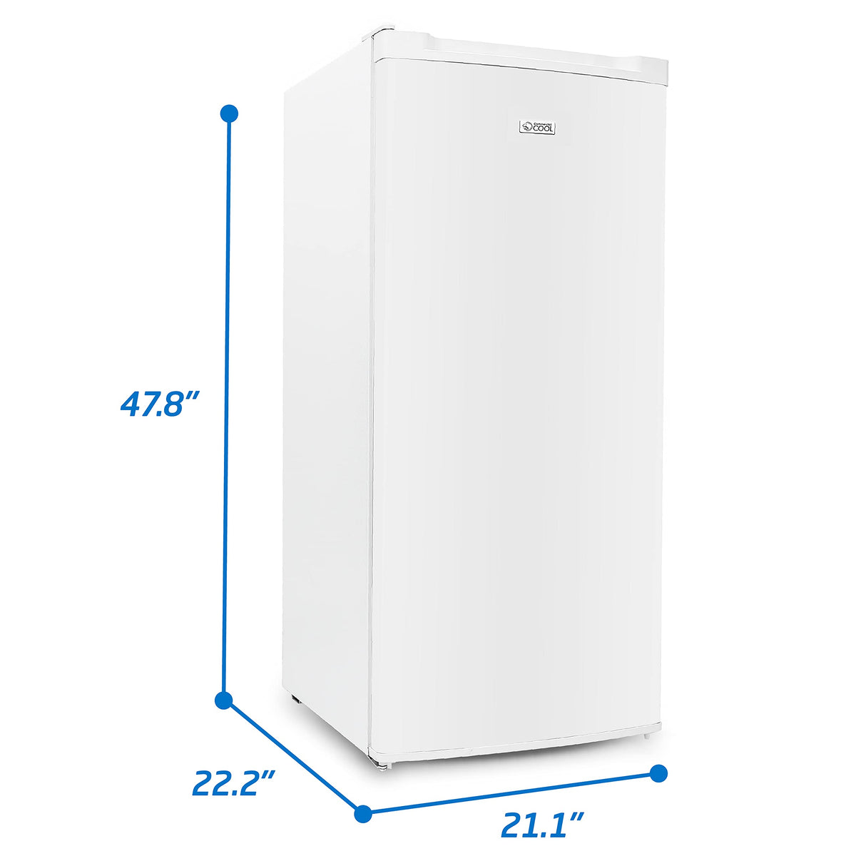 5.0 Cu. Ft. Upright Freezer White Z19498