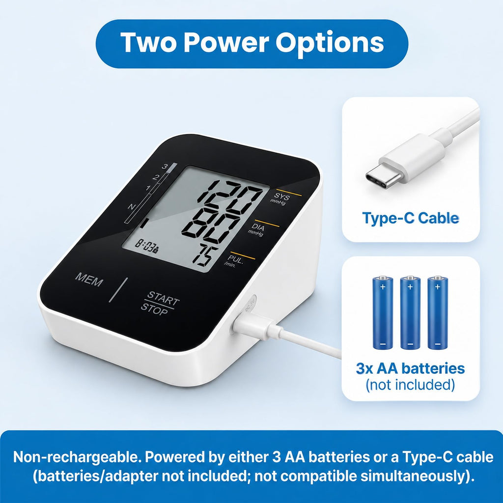 Accurate Upper Arm Blood Pressure Monitor Y288637
