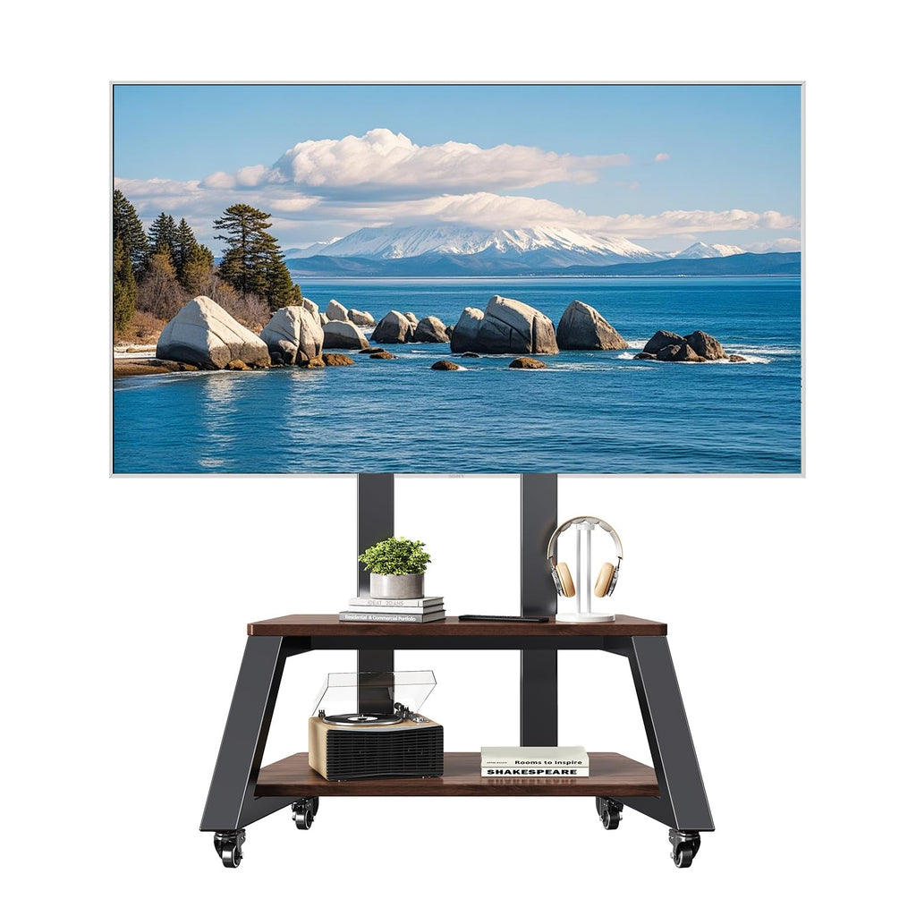 Rolling TV Cart with Wheels for 32-86 Inch TV J7391