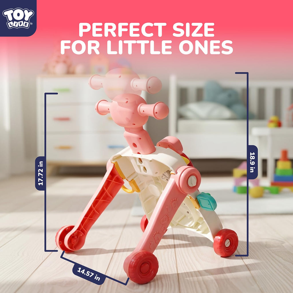 3-in-1 Baby Push Walker Sit to Stand Activity Table R299387