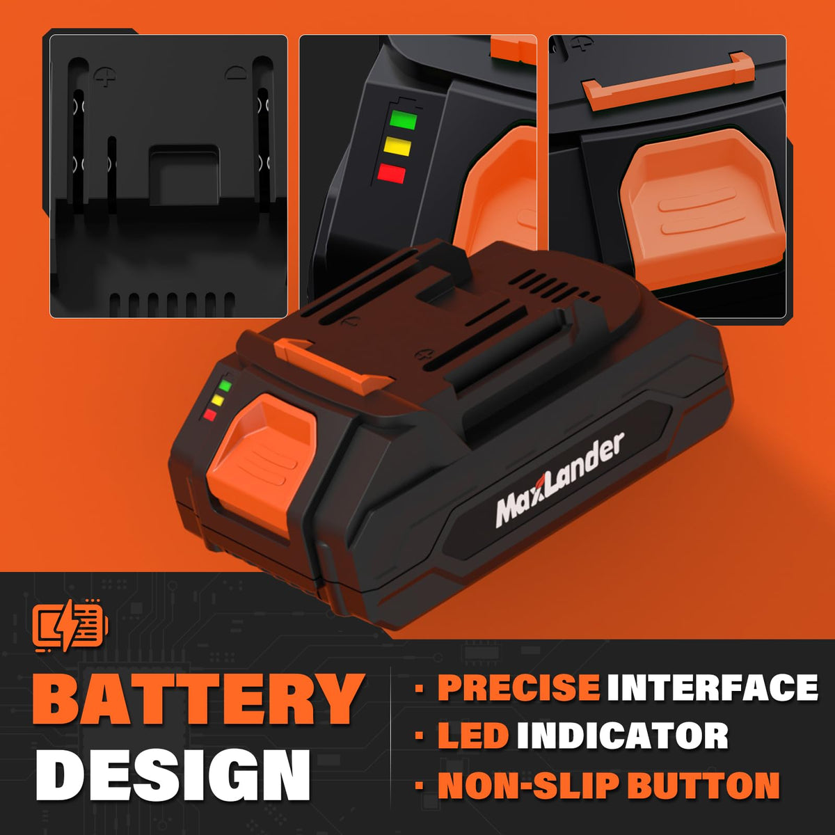 2.0Ah Lithium Replacement Battery O713015
