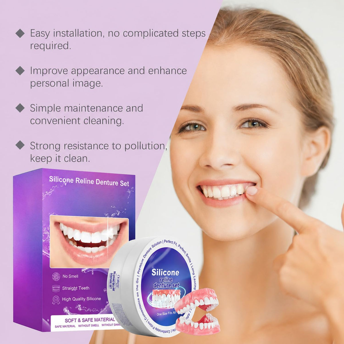 Silicone Denture Reline Kit U89951