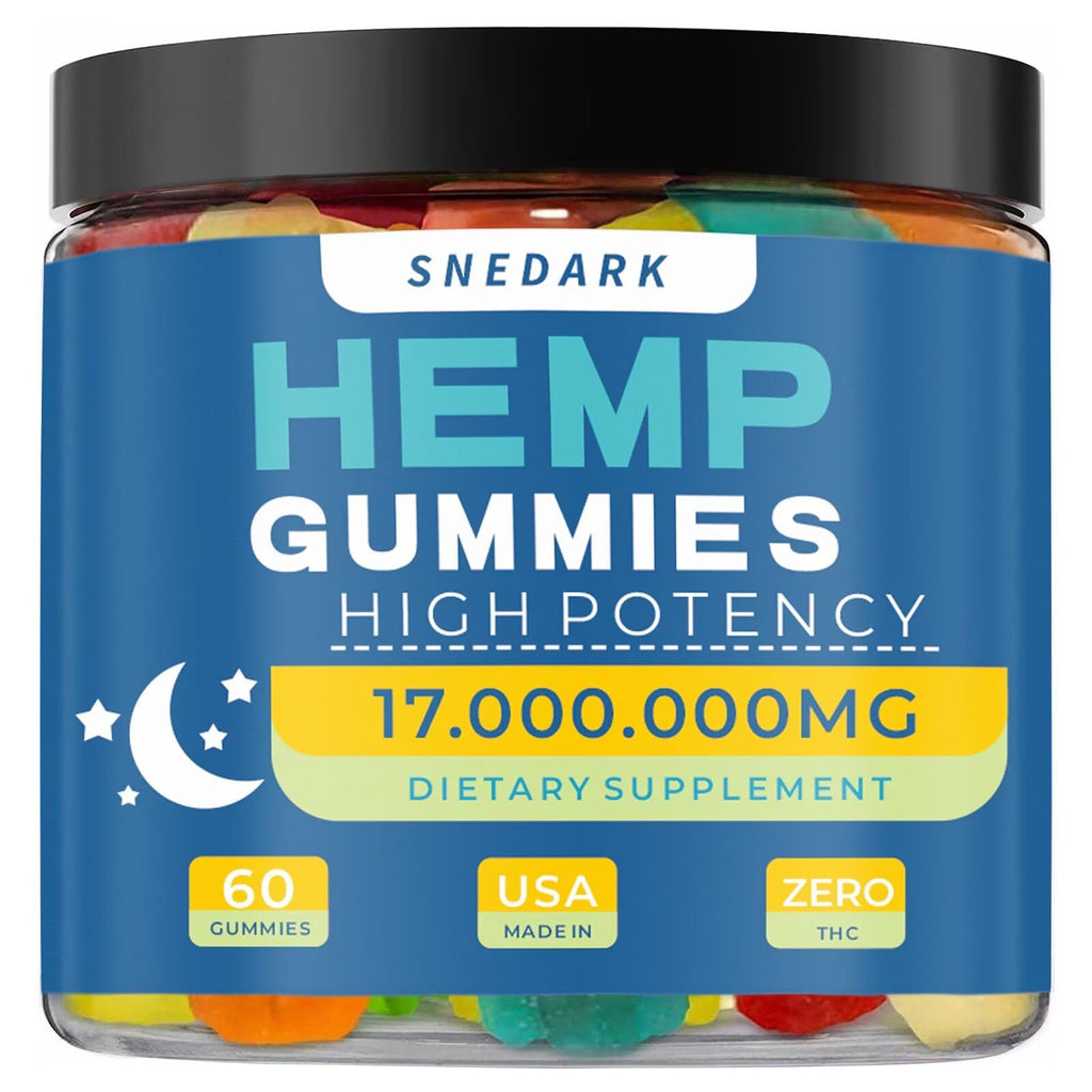 Hemp Gummies Extra Strength Natural Hemp Oil Extract J3897
