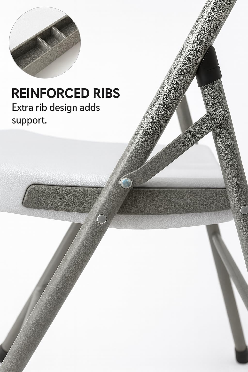 White Folding Chair Set of 50 N693