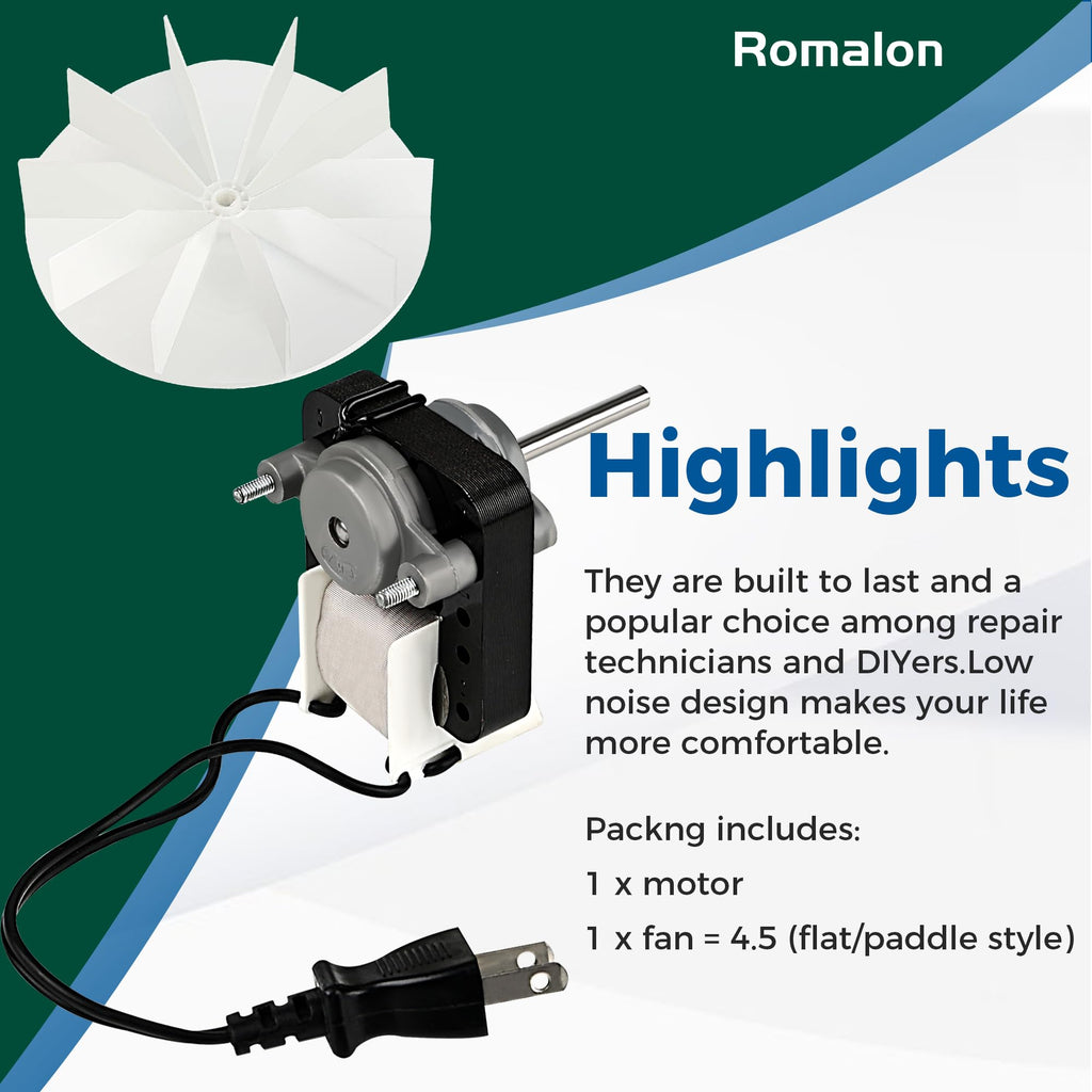 Bathroom Fan Motor Replacement Kit A176