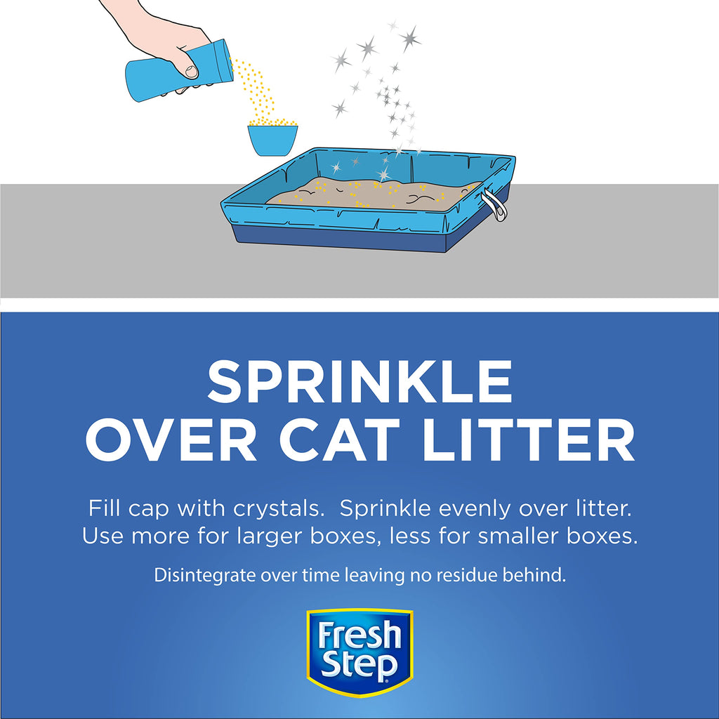 Cat Litter Crystals Summer Breeze Scent 15 Ounces 3 Pack W240