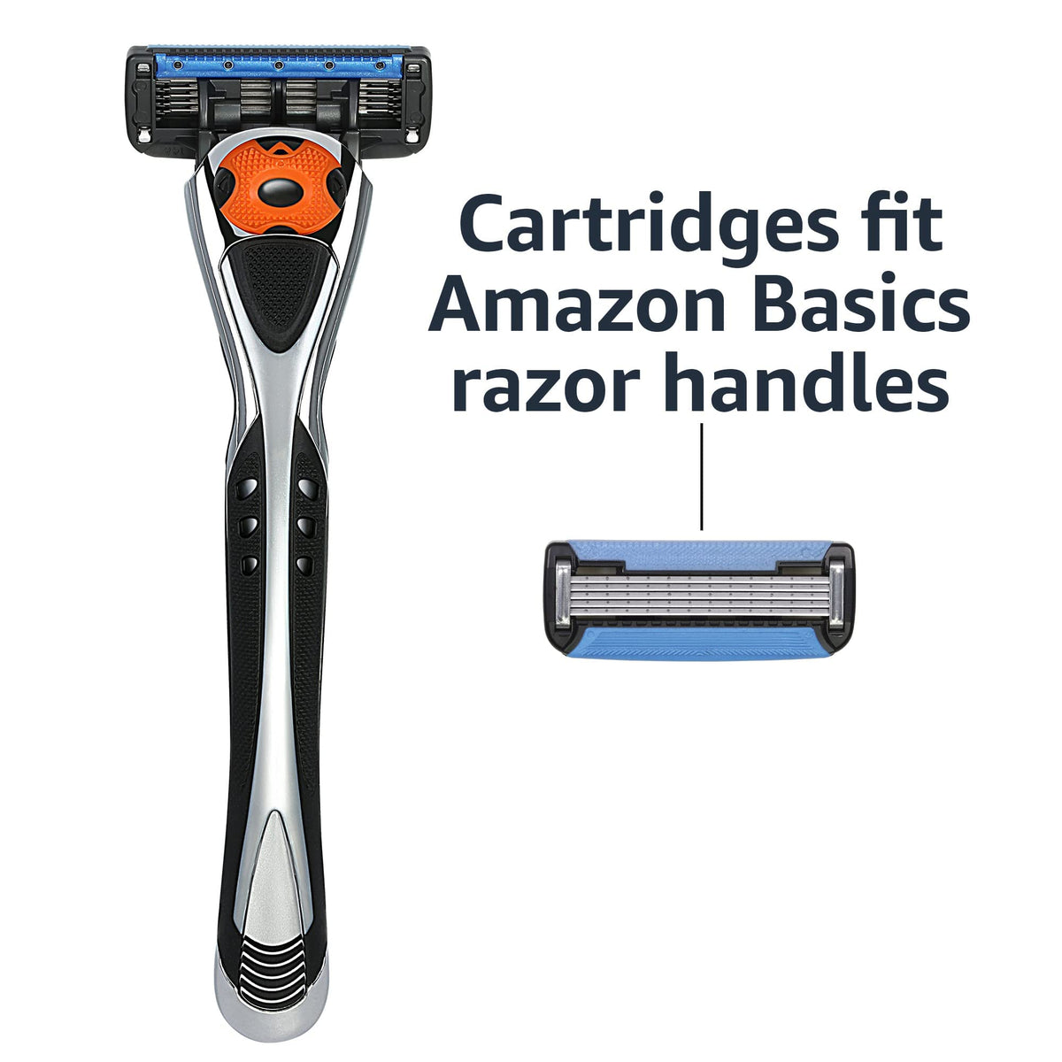 5-Blade Razor with Beard Trimmer and 2 Cartridges I689403