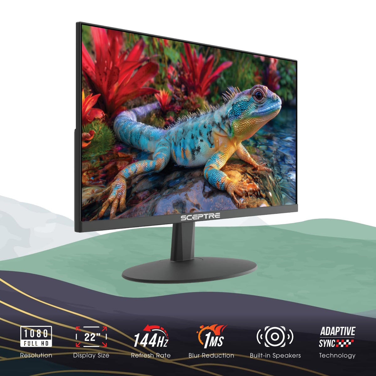 22-Inch Gaming Monitor FHD 1080p 144Hz R3137