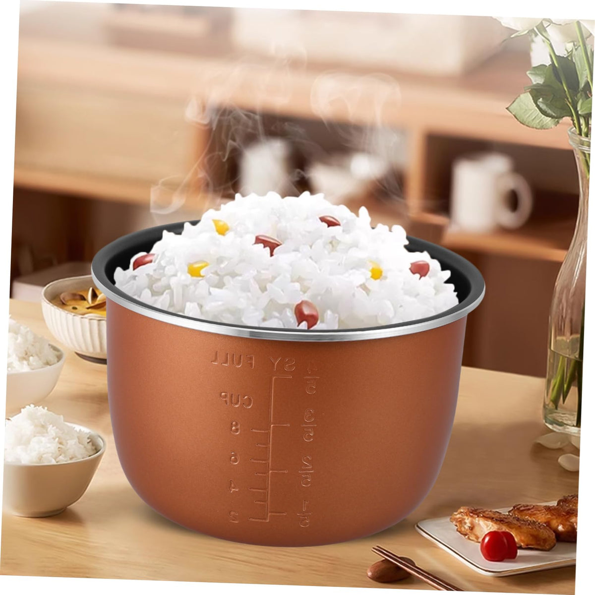 Aluminum Alloy Non Stick Electric Pressure Cooker Inner Pot W990