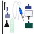 Aquarium Cleaning Tool Set with 5 in 1 Brush Q939273