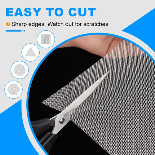 12×8 Inch 20 Mesh 304 Stainless Steel Wire Mesh Screen N343