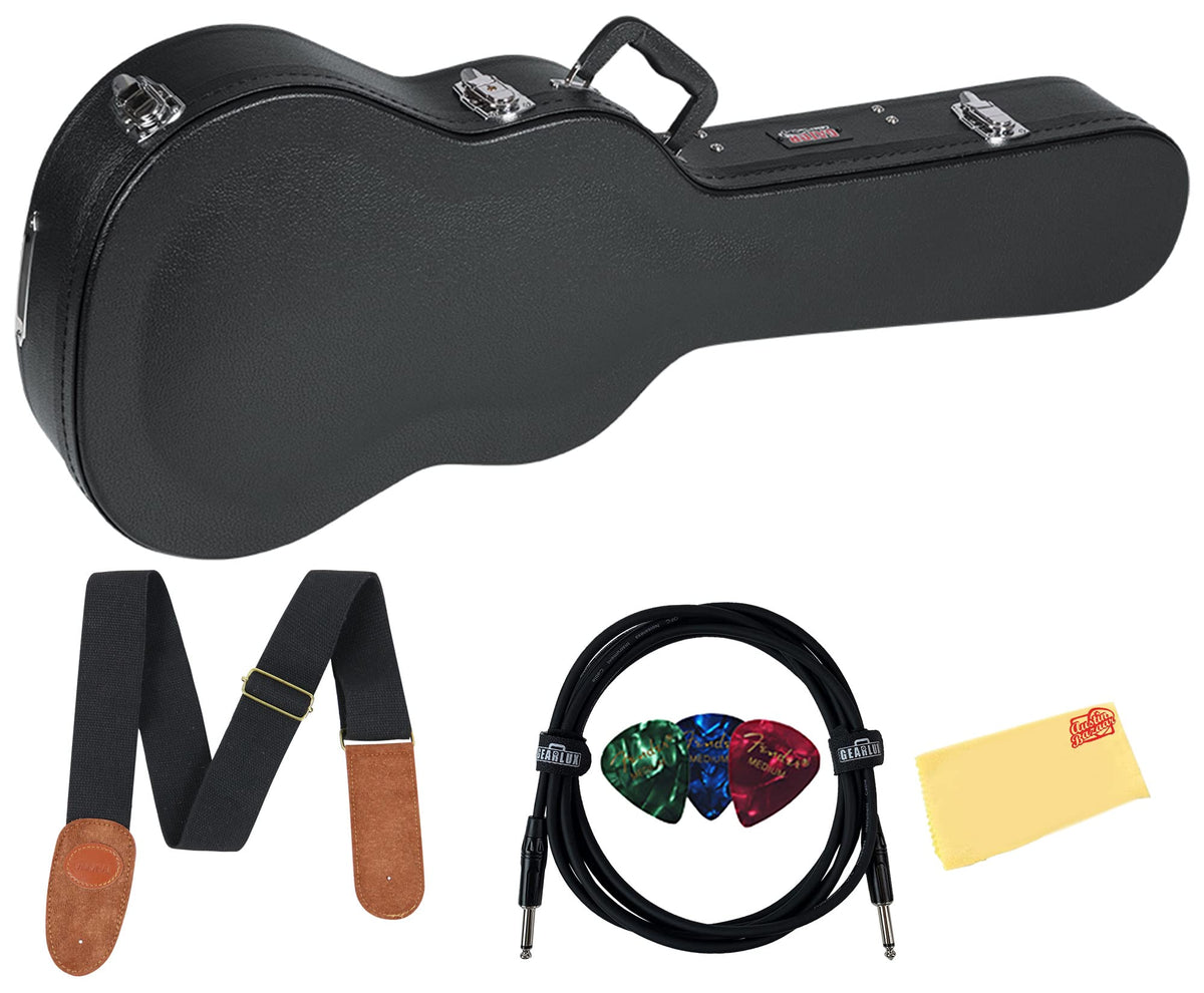 Hard-Shell Wood Case for Single-Cutaway Electric Guitars M710