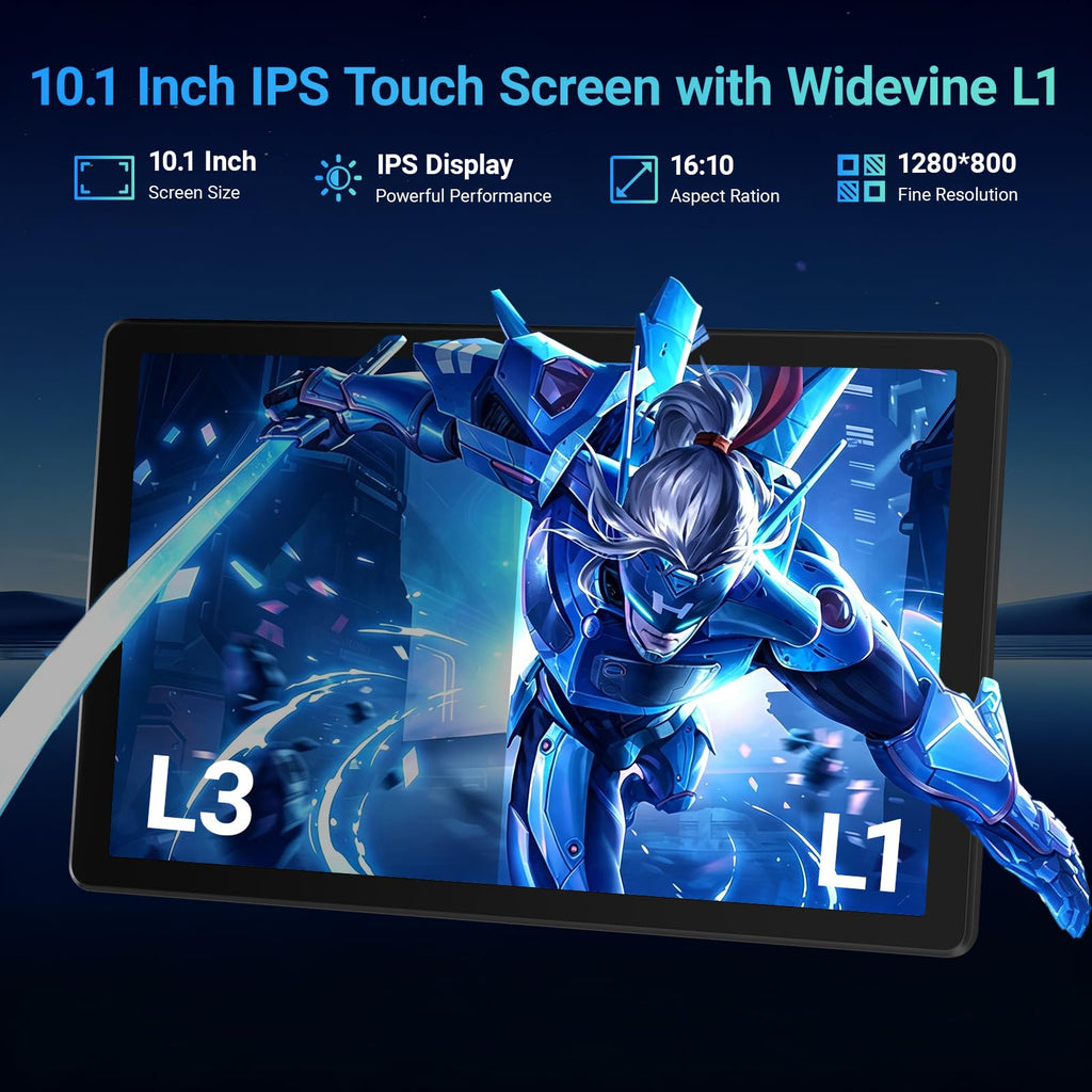 Android 16 Tablet with Keyboard F818