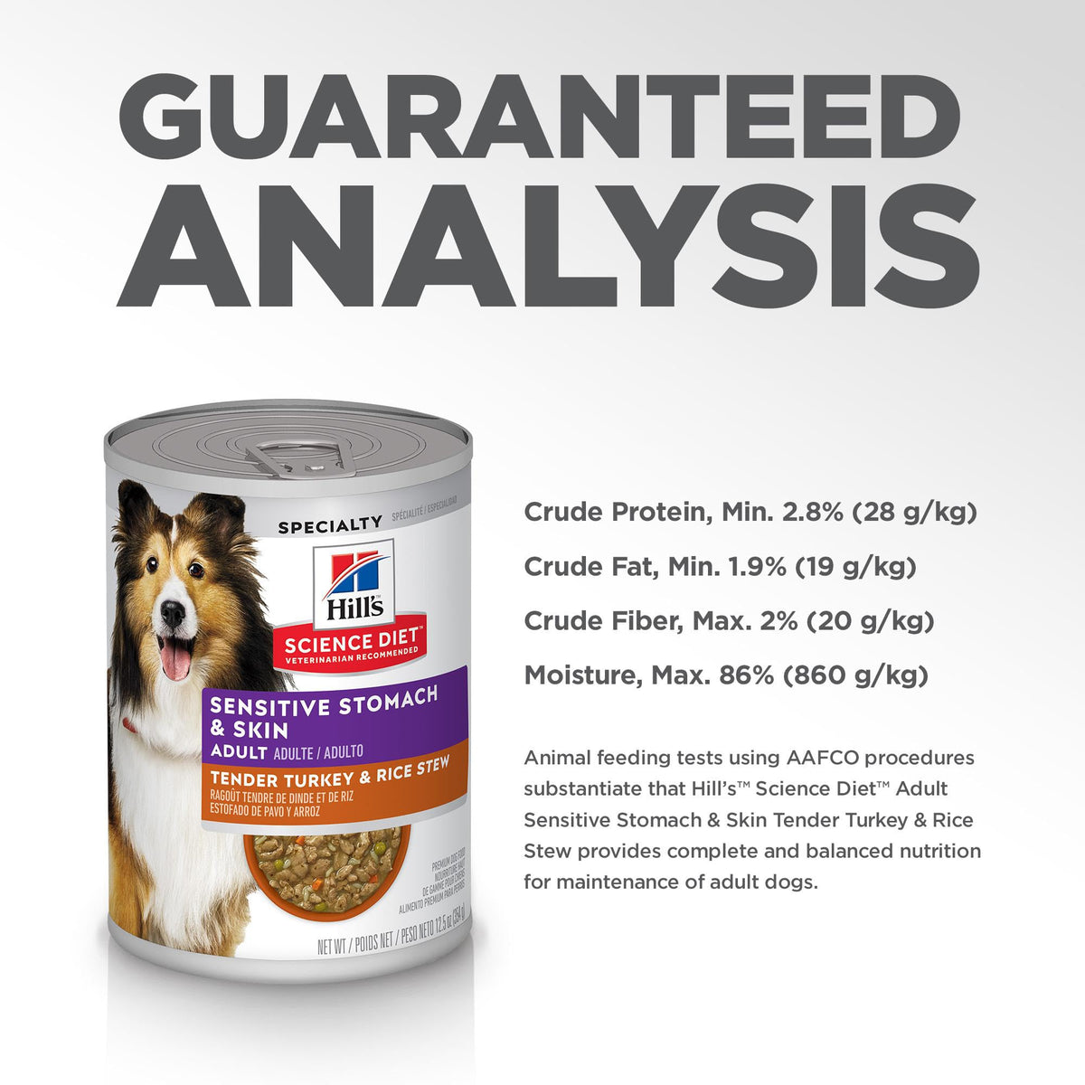 Sensitive Stomach & Skin Wet Dog Food O946