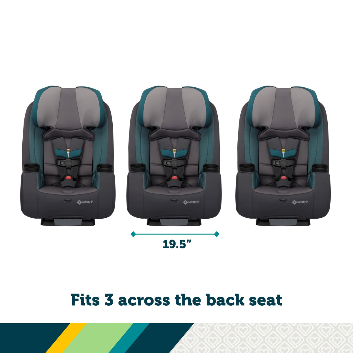 3-in-1 Convertible Car Seat, 5-100 lbs Q53936