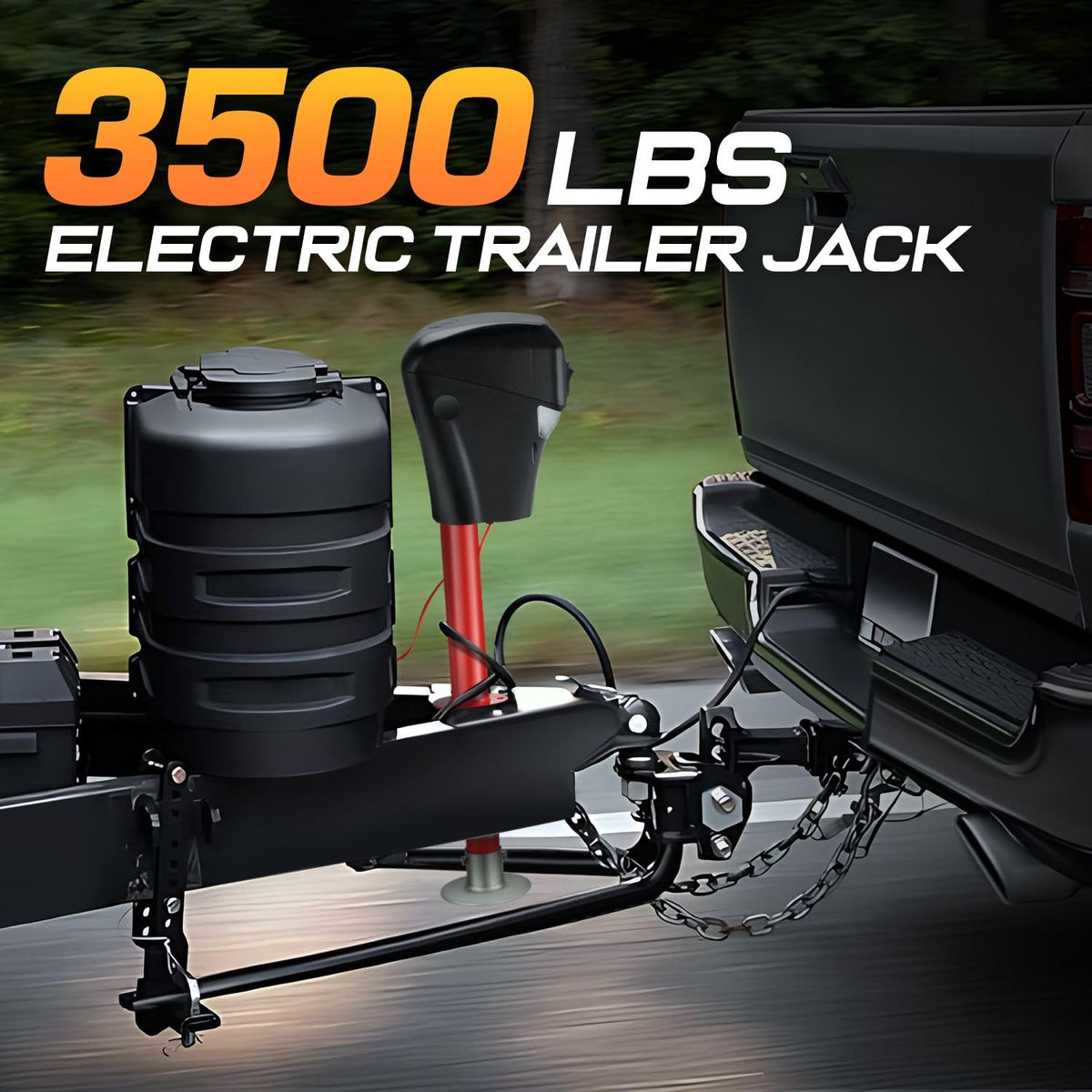 3500lbs 12V Electric Trailer Jack V3383