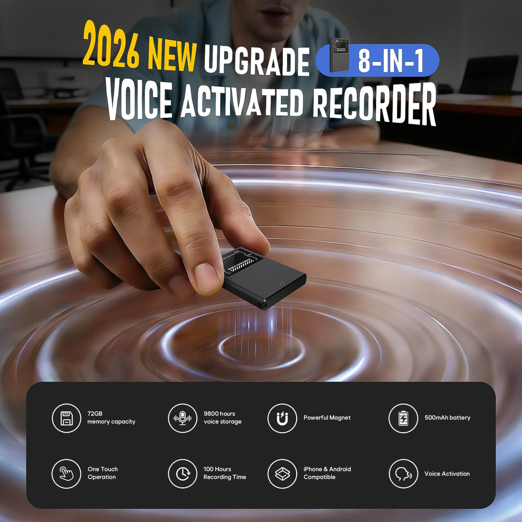 Magnetic Voice Activated Digital Voice Recorder R31895
